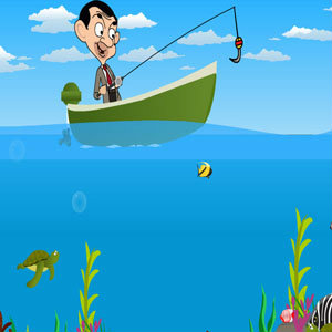 เกมส์ตกปลา เกมส์ตกปลา Mr bean Fishing