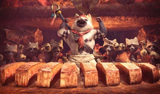 เมี้ยว! วิธีกินข้าวแมวใน Monster Hunter World