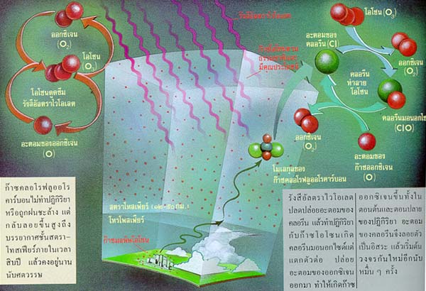 สารมลพิษและบทบาทต่อความร้อนของโลก