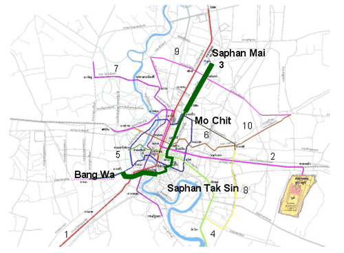 รถไฟฟ้าสายใหม่