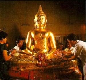 ตำนานพระพุทธรูปลอยน้ำ