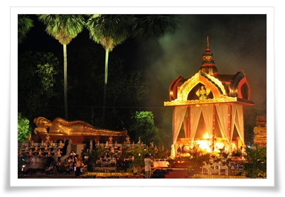 ประเพณีถวายพระเพลิงพระบรมศพพระพุทธเจ้า