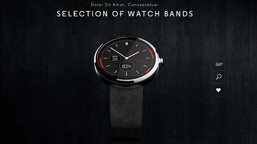 Moto 360 ภาพสวยๆสุดหรูและรายละเอียดเพิ่มเติม