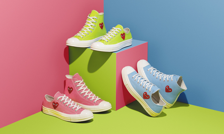 Converse x PLAY COMME des GARCONS Chuck 70 คอลเลคชั่นล่าสุด