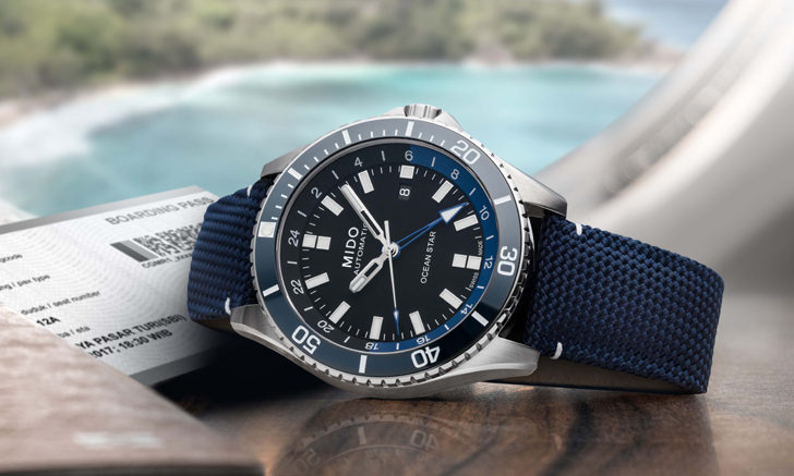 Mido เผยเรือนเวลาคอลเลคชั่นใหม่ Ocean Star GMT มาพร้อมฟังก์ชั่นบอกเวลา 2 ไทม์โซน