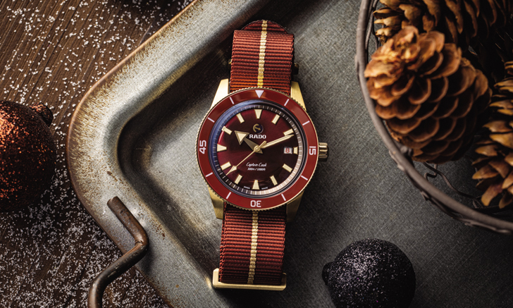 ต้อนรับเทศกาลตรุษจีน ด้วย RADO Captain Cook Burgundy สีสันใหม่ล่าสุด