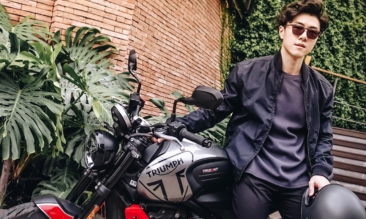 ส่องลุคไบค์เกอร์สุดคูลของ เชาว์ ชวลิต อีกหนึ่งไลฟ์สไตล์ที่ไม่เคยเผยที่ไหน