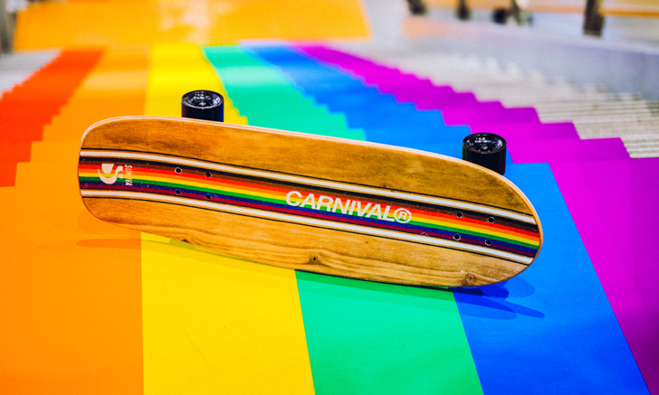 CARNIVAL® x Sunova ออกแบบ Surfskate รุ่นพิเศษมีเพียงชิ้นเดียวในโลก