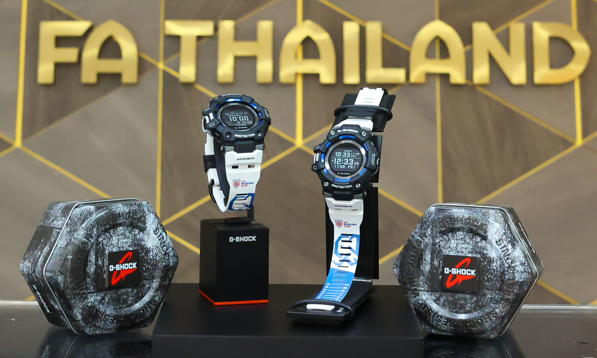 G-SHOCK รุ่นพิเศษ ลวดลายรูปช้างออกแบบให้ \