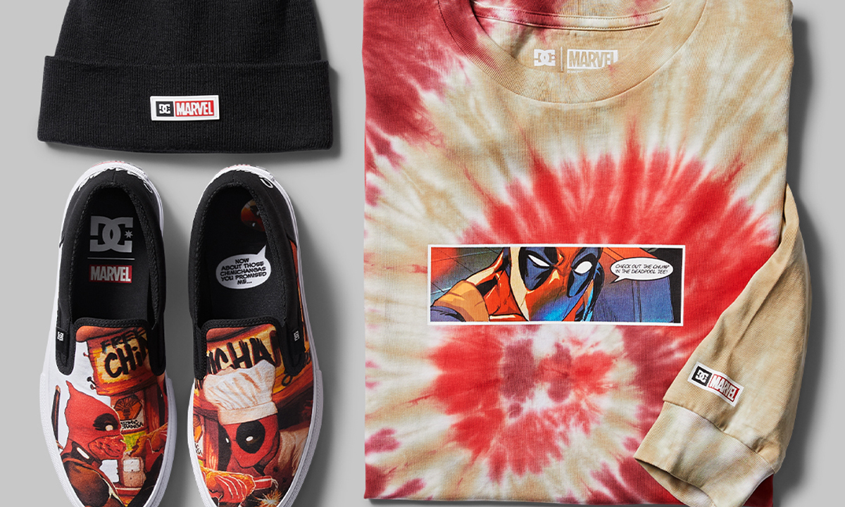 DC Shoes X Marvel Deadpool จัดเต็มรองเท้า 5 รุ่น พร้อมไอเทมอื่นๆ อีกเพียบ