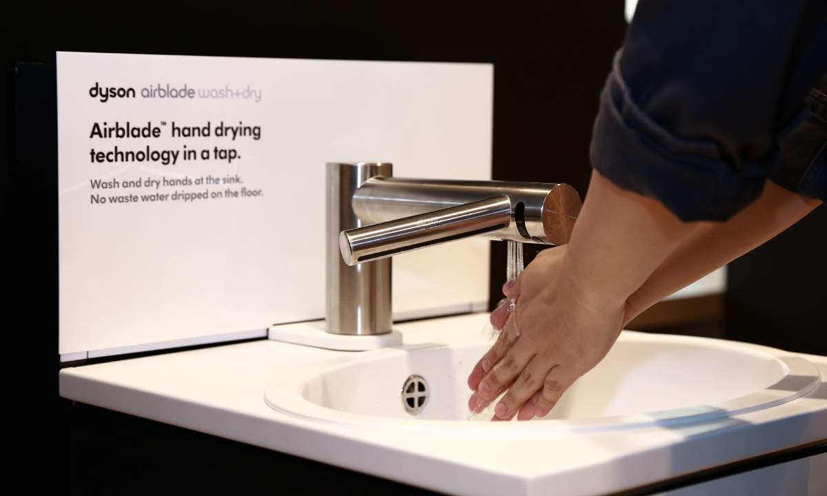 Dyson Airblade เครื่องเป่ามือ นวัตกรรมสุดล้ำ มาพร้อมดีไซน์เรียบหรู