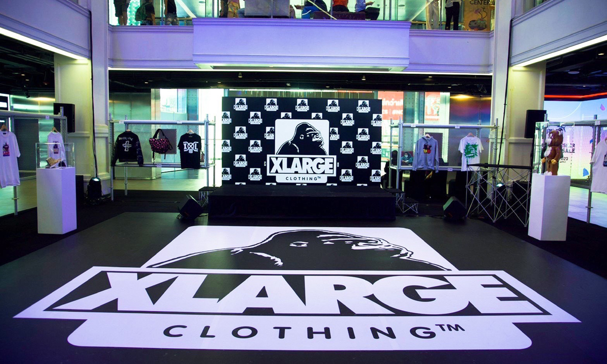 เปิดตัว XLarge Store แห่งเดียวในภูมิภาคเอเชียตะวันออกเฉียงใต้ ที่สยามเซ็นเตอร์