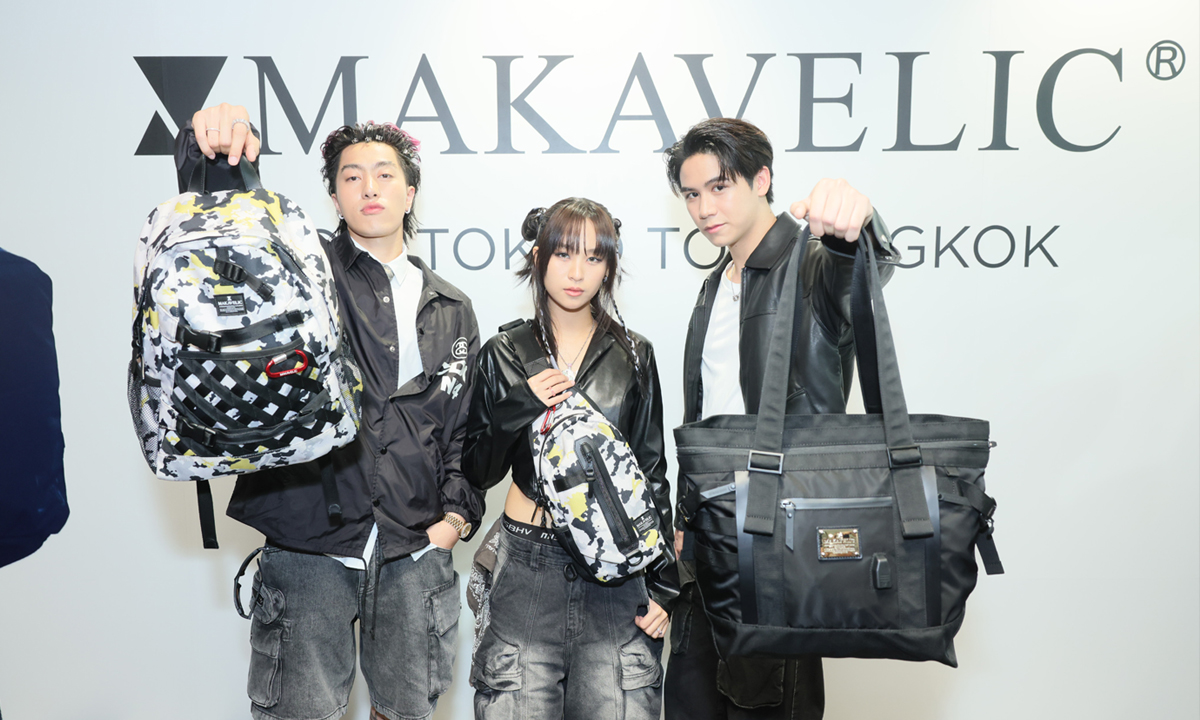 MAKAVELIC แบรนด์กระเป๋าสัญชาติญี่ปุ่น เปิดป๊อปอัพสโตร์แล้วที่ Siam Discovery