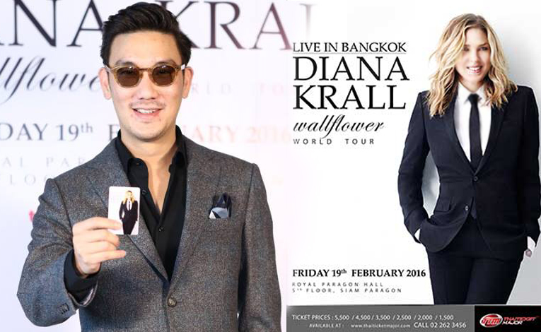 บุรินทร์ Groove Riders ยอมรับเป็นแฟนตัวยง Diana Krall ศิลปินแจ๊สตัวแม่