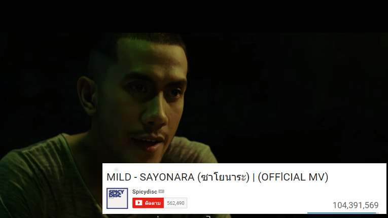 เจาะความปัง! เอ็มวีร้อยล้านวิว เพลง ซาโยนาระ ของวง Mild