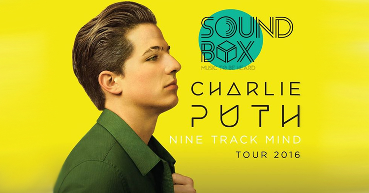 คอนเฟิร์ม! Charlie Puth Live in Bangkok 2016 เจอกันวันแม่!