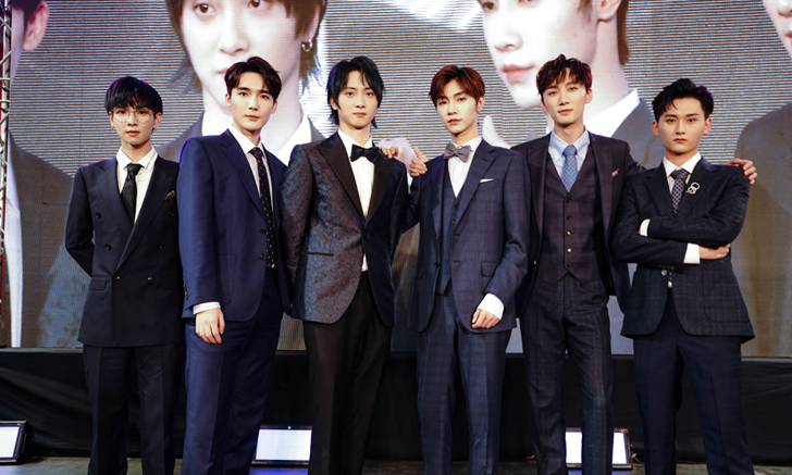 6 หนุ่ม THE UNTAMED BOYS เช็คความฮอตในงานแถลงข่าวก่อนแฟนมีตติ้ง