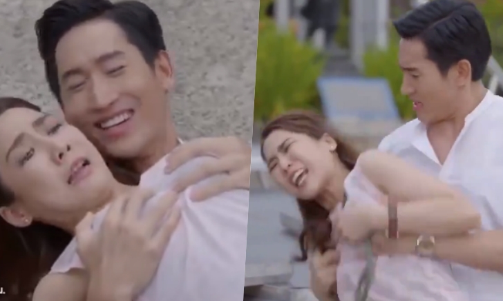 ชาวเน็ตวิจารณ์หนัก ฉากนางเอกถูกจับหน้าอก ในละคร \