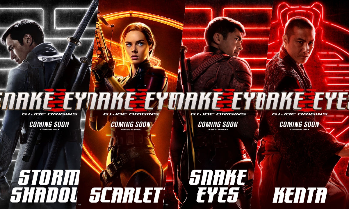 มาแล้ว! ภาพโปสเตอร์คาแรกเตอร์จาก Snake Eyes: G.I.Joe Origins