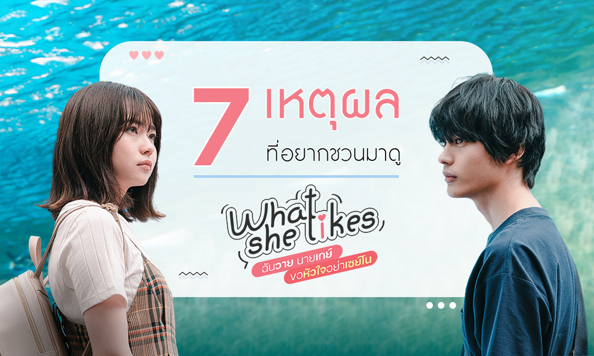 7 เหตุผลที่อยากชวนมาดู What She Likes ... ฉันวายนายเกย์ขอหัวใจอย่าเซย์โน