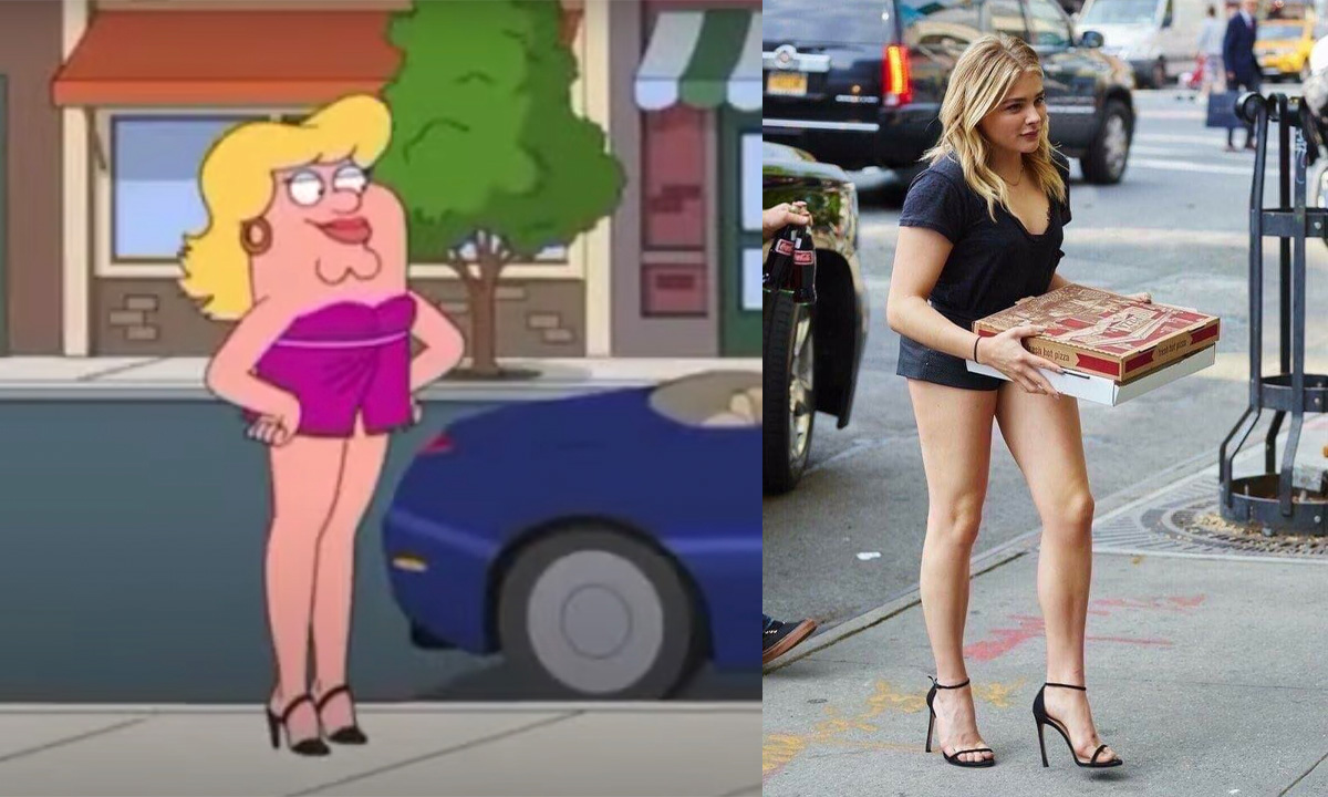 Chloë Grace Moretz รู้สึกแย่ที่ถูกล้อเลียนเป็นมีมในการ์ตูน Family Guy