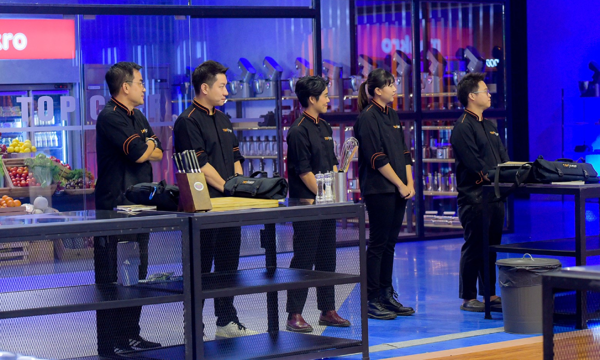 5 เชฟสงบนิ่งเผชิญหน้าหลุมพลางกรรมการ โค้งสุดท้าย TOP CHEF THAILAND