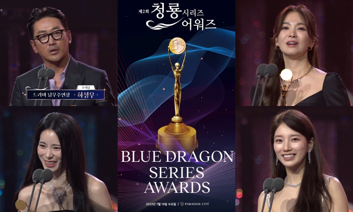 รายชื่อผู้ชนะรางวัล 2023 Blue Dragon Series Awards ครั้งที่ 2