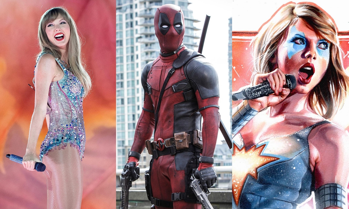 ลือสนั่น Taylor Swift อาจรับบทฮีโร่ Dazzler ในหนัง Deadpool 3