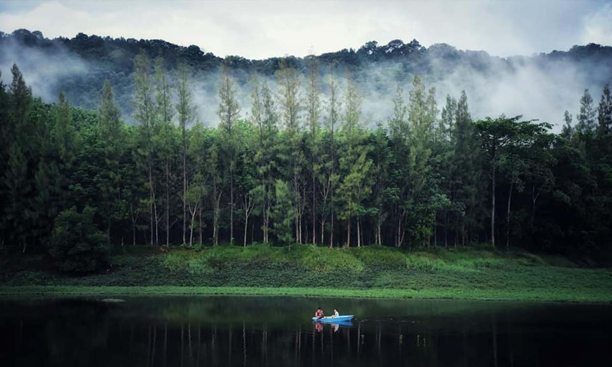 บ้านเราริมเขื่อน - สวนคุณดา ลานกางเต็นท์ \