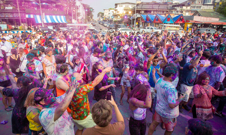 รวมภาพบรรยากาศงาน Festival of Colours HOLI Pattaya Thailand ครั้งแรกในเมืองไทย!