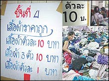 วัด-มูลนิธิ แหล่งช็อปใหม่เสื้อผ้ามือสอง