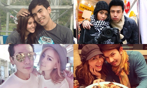 คู่รักดารา สวีทหวานรับวันวาเลนไทน์