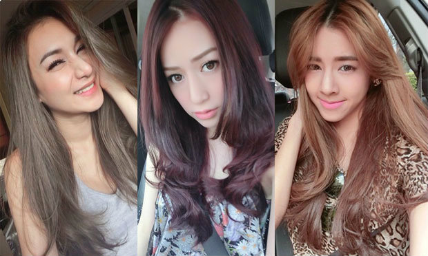 อยากใบหน้าขาวสว่างขึ้น ต้องทำผมสีอะไร?