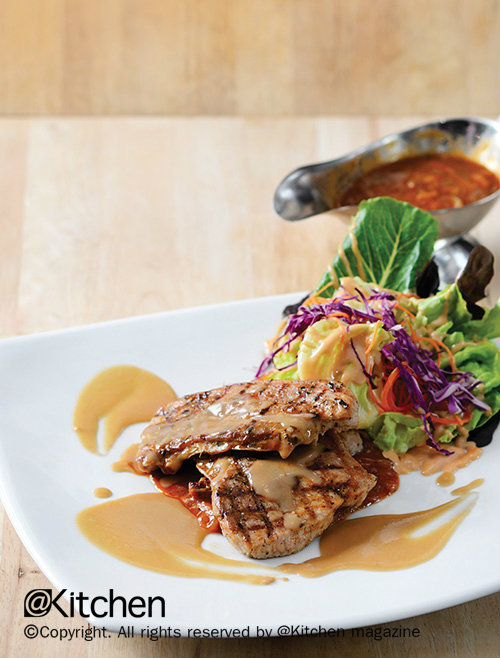 หมูดำย่างซอสบาร์บีคิว โดย เชฟก้อง ฉัฐวัสส์