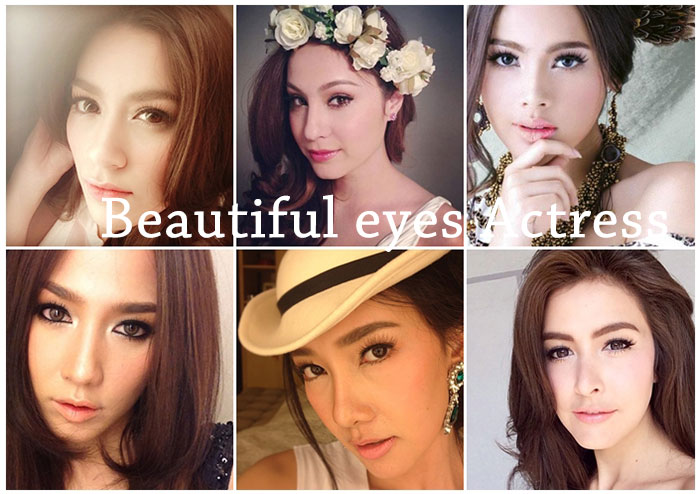10 ดาราสาวที่นัยน์ตาสวยหยาดเยิ้มจนน้ำผึ้งเรียกพี่ !